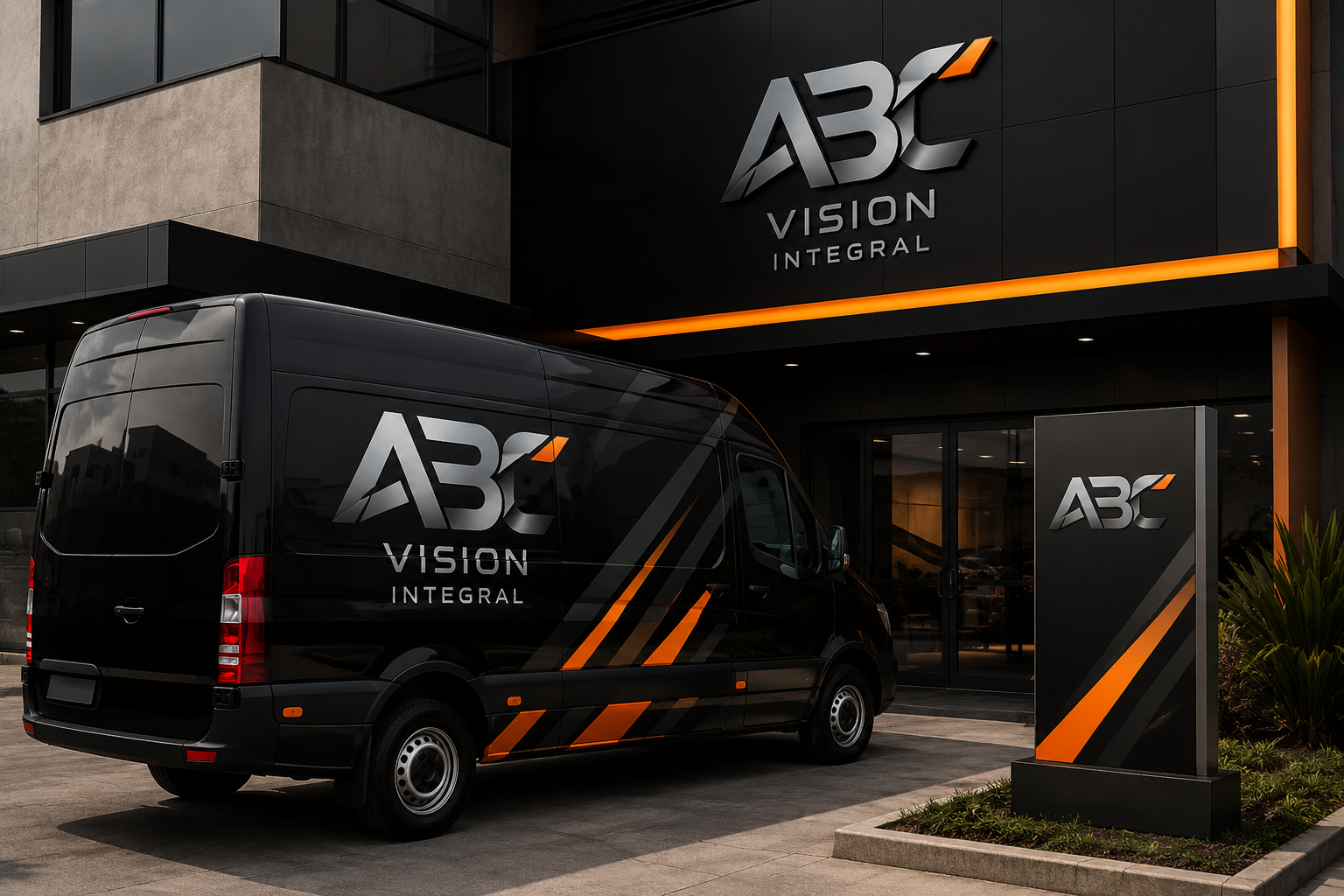Branding corporativo y vehicular